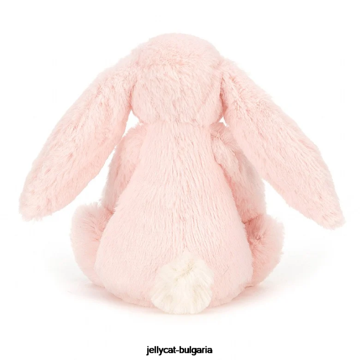 Jellycat stydlivý králíček chrastítko růžové 709 hračka