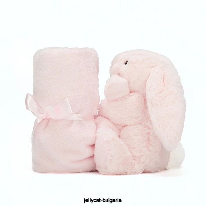 Jellycat stydlivý králíček dudlík růžový 696 hračka