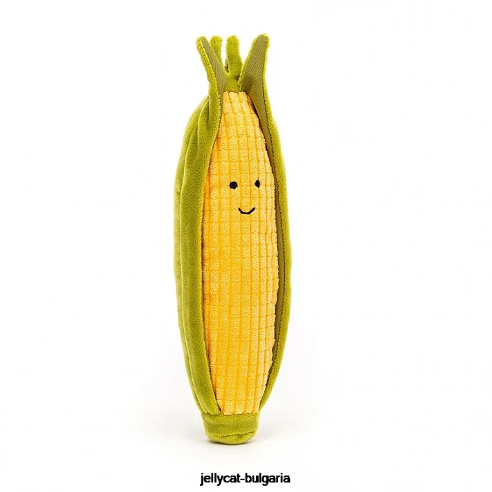 Jellycat temperamentní rostlinná kukuřice žlutá 663 hračka