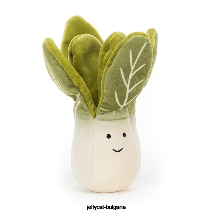 Jellycat temperamentní zelenina bok choy zelená 596 hračka