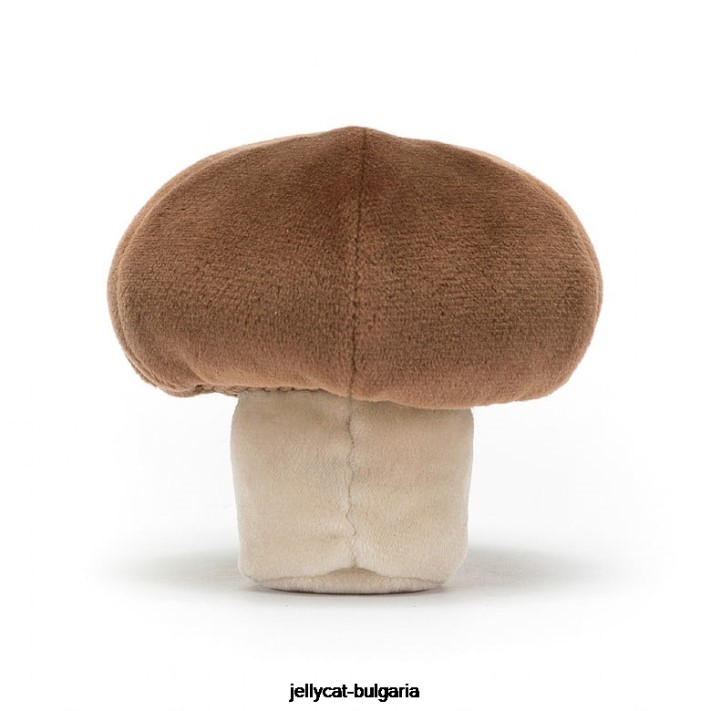 Jellycat temperamentní zelenina houba šedá 660 hračka