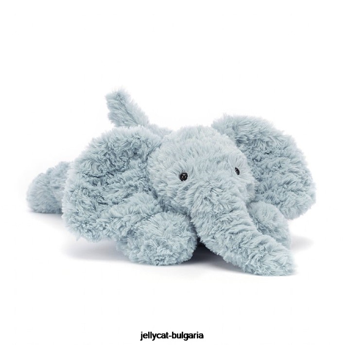 Jellycat tumblie elephant blue 259 играчка