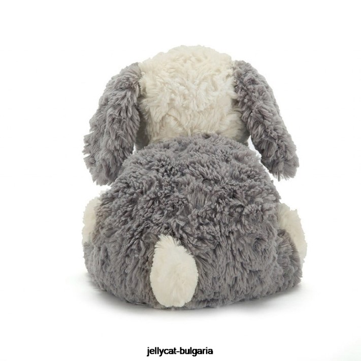 Jellycat tumblie ovčácký pes šedá a bílá 571 hračka