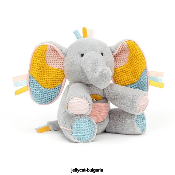 Jellycat vykukovací elly aktivita hračka modrá 713 hračka