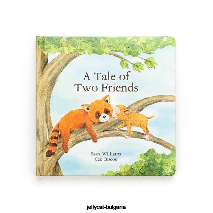 Jellycat vícebarevná kniha příběh dvou přátel 780 rezervovat