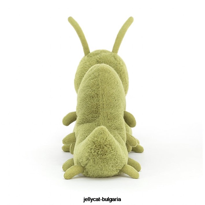 Jellycat wriggidig бъг син 229 играчка