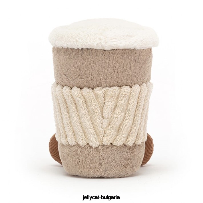 Jellycat zábavná káva-to-go béžová 675 hračka