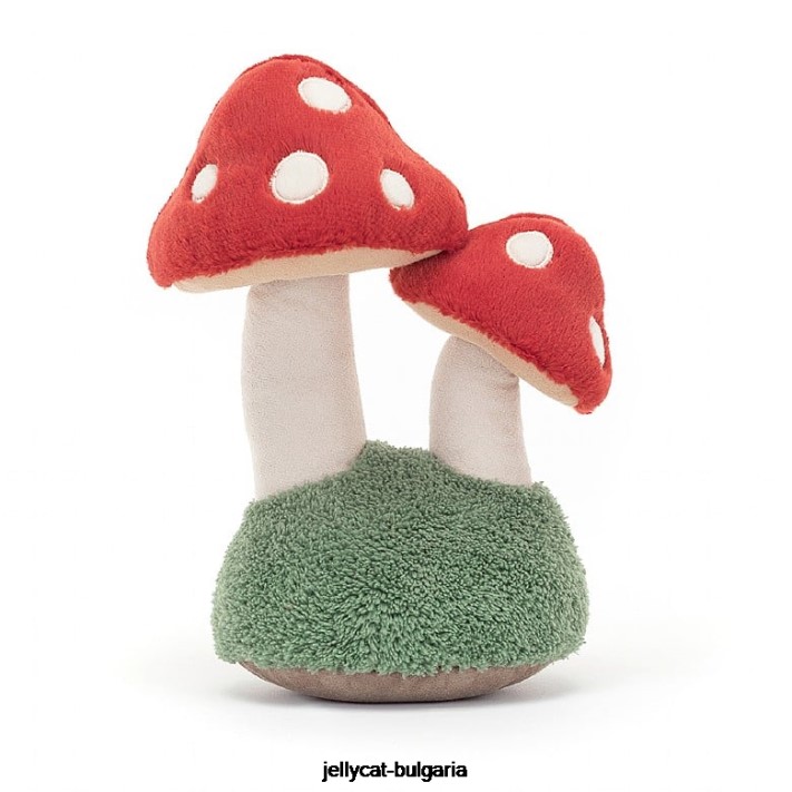 Jellycat zábavný pár muchomůrek vícebarevný 604 hračka