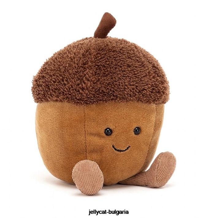 Jellycat zábavný žalud hnědý 575 hračka