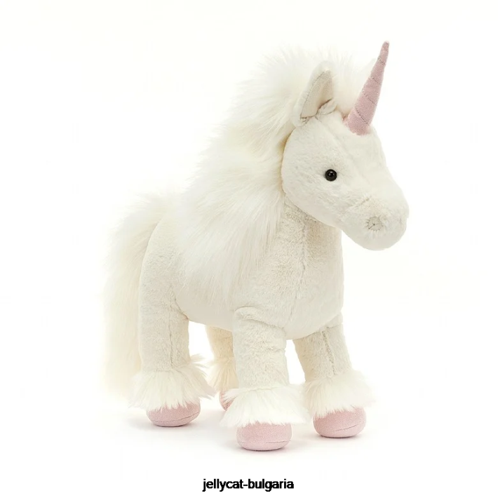 Jellycat Изадора бял еднорог 381 играчка