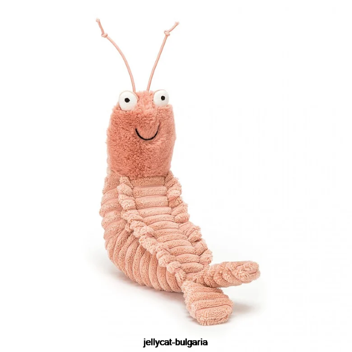 Jellycat Шелдън скариди розови 122 играчка
