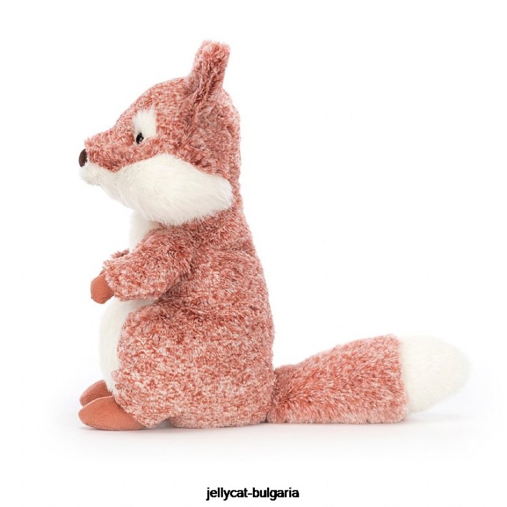 Jellycat амброзиева лисица кафяво и бяло 408 играчка