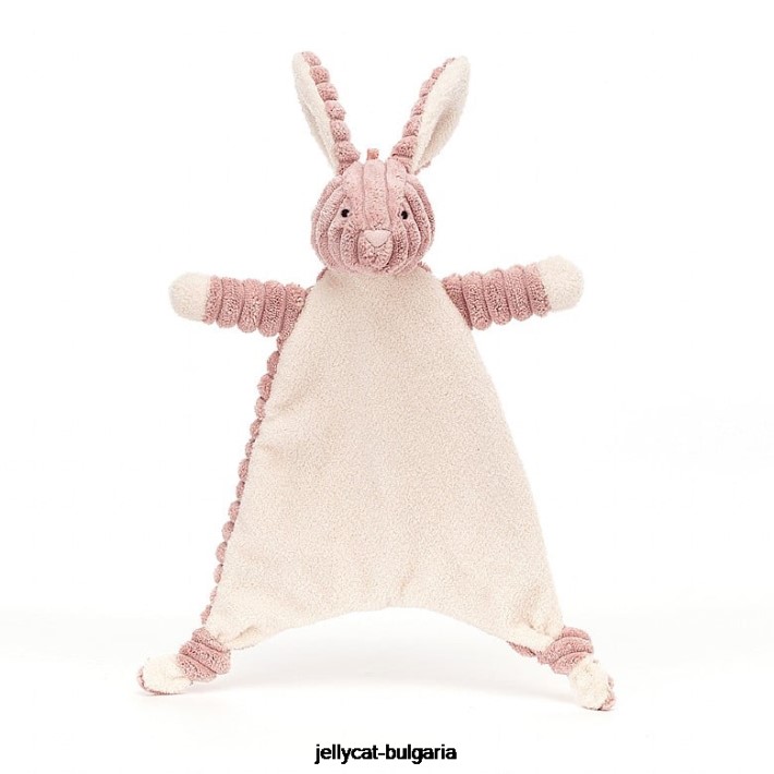 Jellycat бебешка зайче cordy roy розова 344 играчка
