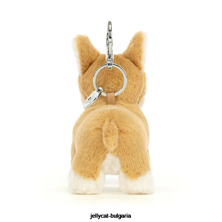 Jellycat бети корги чанта чар мед 84 аксесоар
