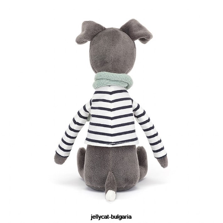 Jellycat битник приятел наденица куче тен 181 играчка