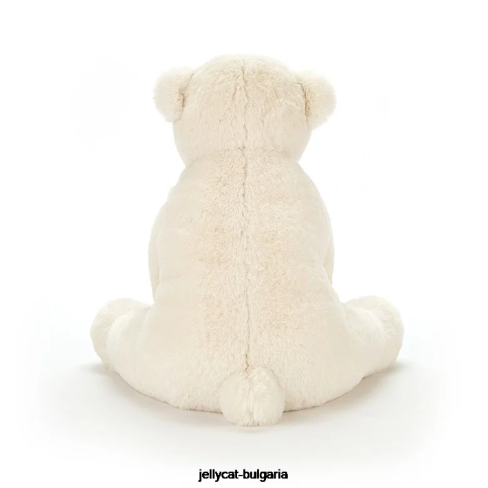 Jellycat бяла полярна мечка Пери 150 играчка