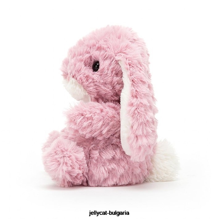 Jellycat вкусно зайче сребро 542 играчка