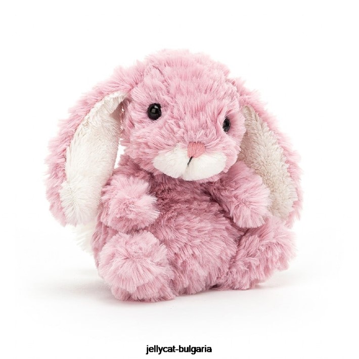 Jellycat вкусно лале зайче розово 550 играчка