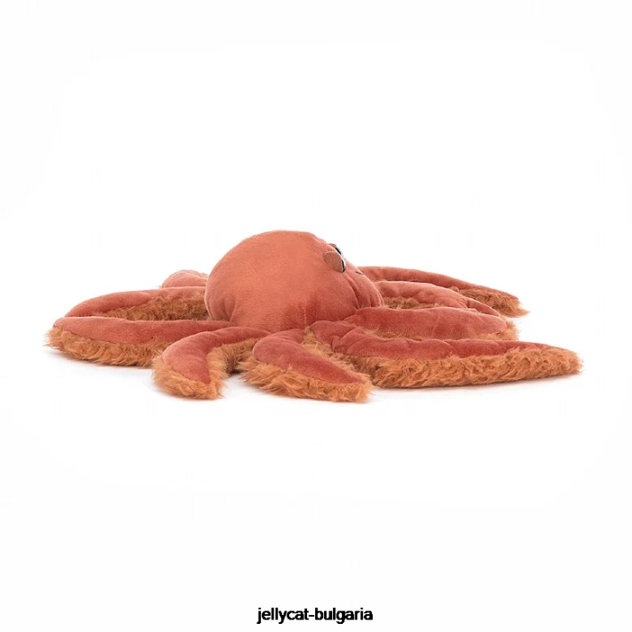 Jellycat вретеновидни краби портокал 444 играчка