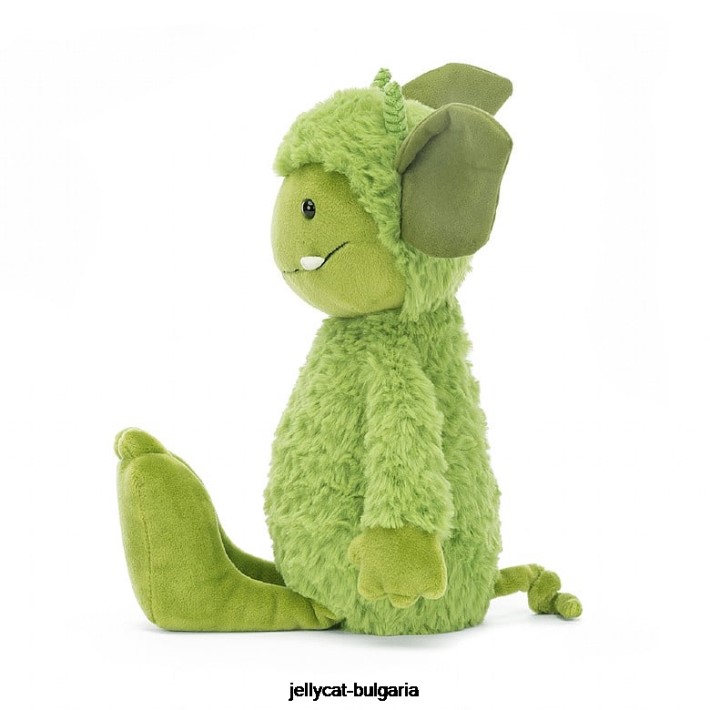 Jellycat гризо гремлин зелено 153 играчка