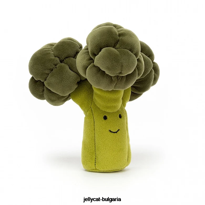 Jellycat жизнерадостни зеленчукови броколи зелени 59 играчка