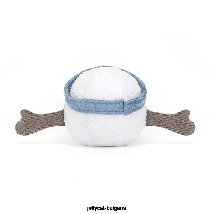 Jellycat забавен крем за спортна топка за голф 47 играчка