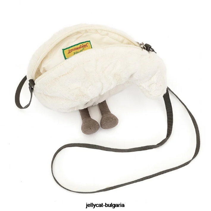 Jellycat забавен лунен крем за чанти 376 чанта