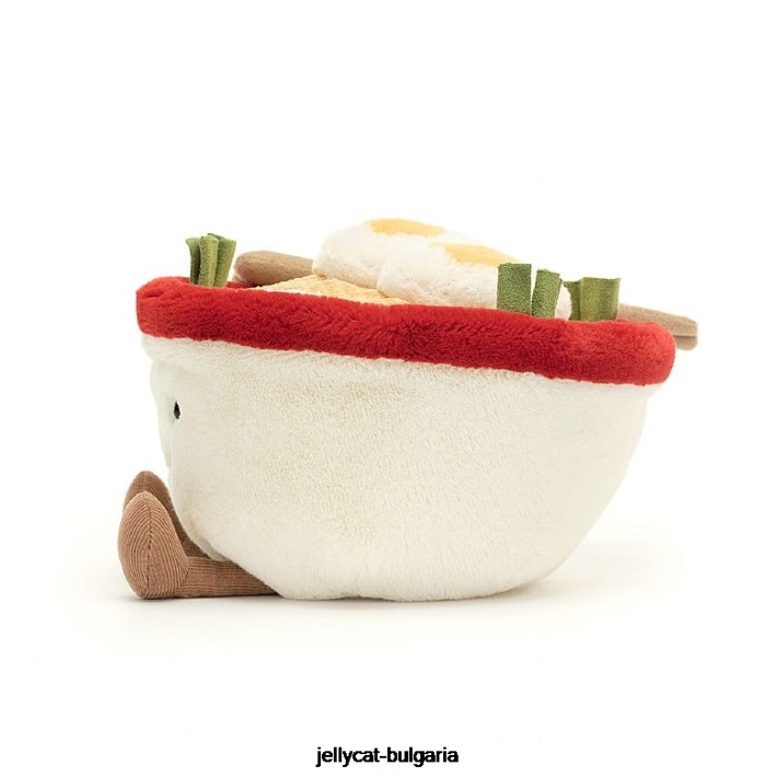 Jellycat забавен многоцветен рамен 49 играчка