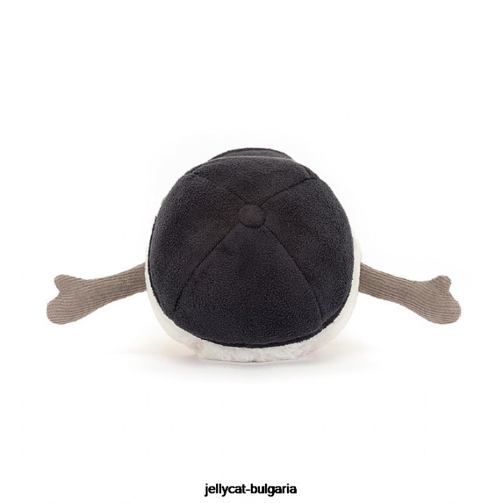 Jellycat забавен спорт бейзбол бял 76 играчка