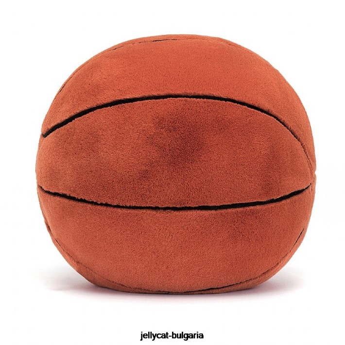 Jellycat забавен спортен баскетбол оранжев 165 играчка