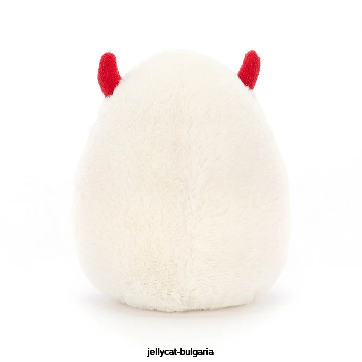 Jellycat забавен щастлив крем от варени яйца 23 играчка