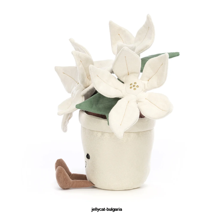 Jellycat забавна многоцветна златна коледна звезда 285 играчка