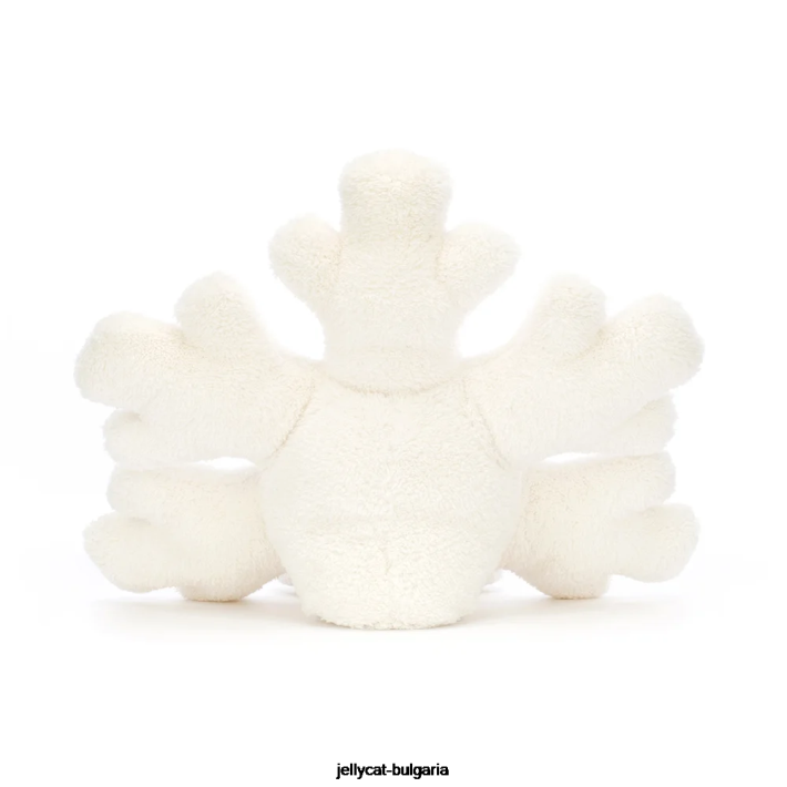 Jellycat забавна снежинка бяла 21 играчка