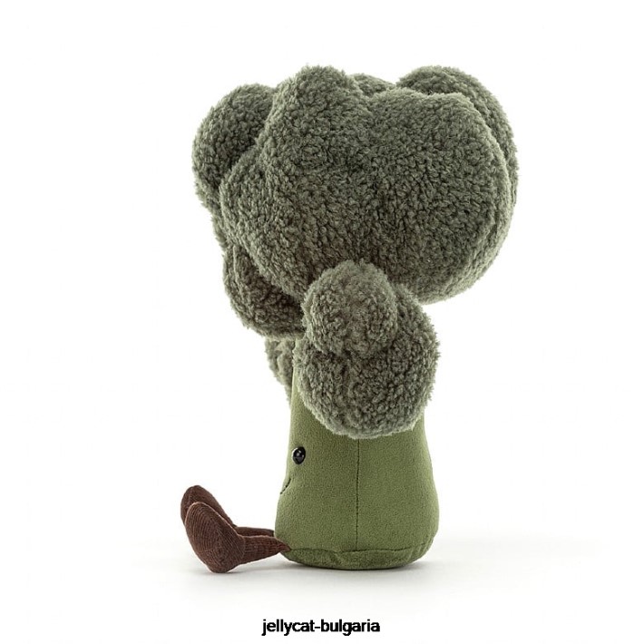 Jellycat забавно зелено броколи 458 играчка