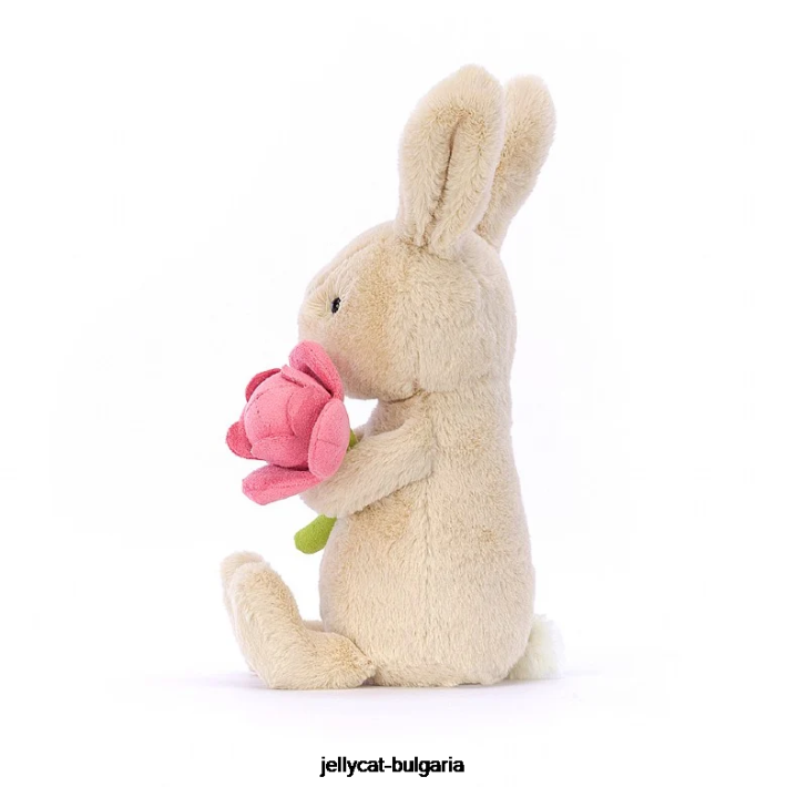Jellycat зайче бони с яйце бежово 482 играчка