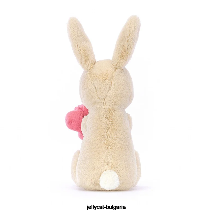 Jellycat зайче бони с яйце бежово 482 играчка