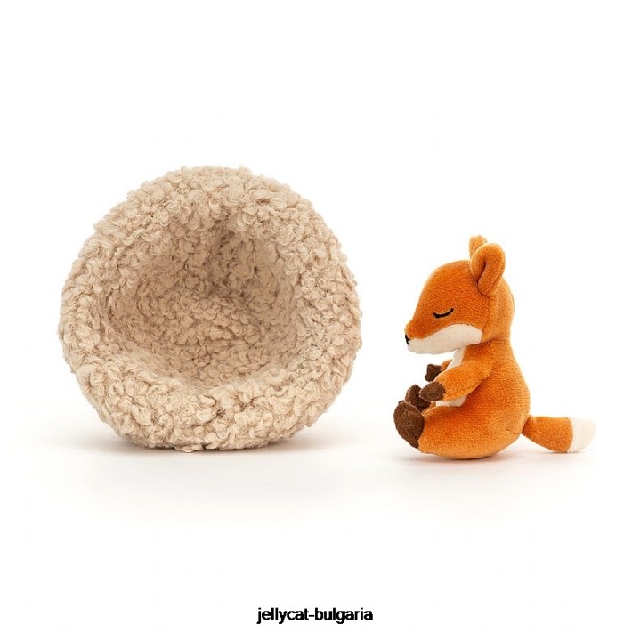 Jellycat зимно зайче бежово 127 играчка