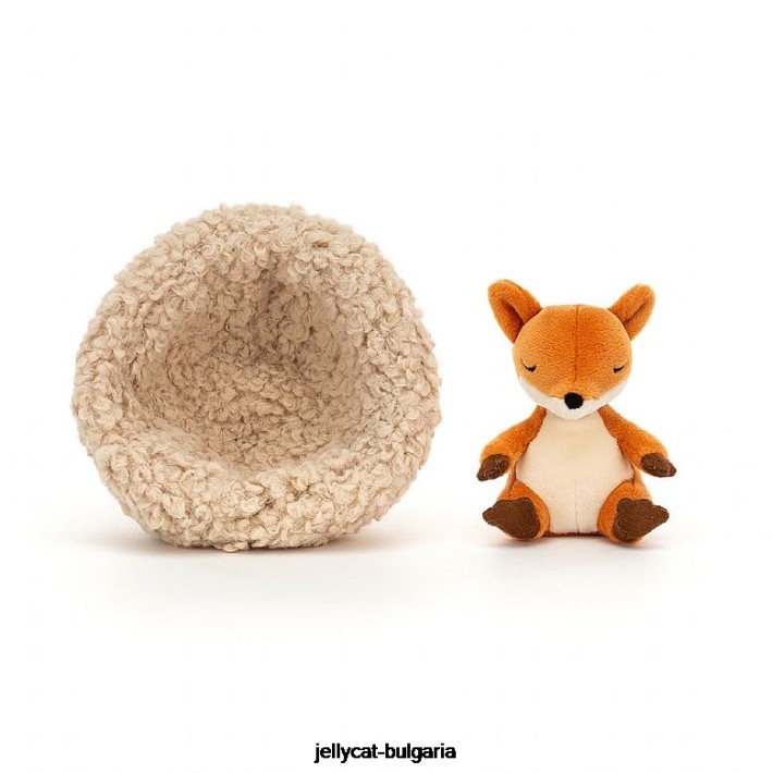 Jellycat зимно зайче бежово 127 играчка