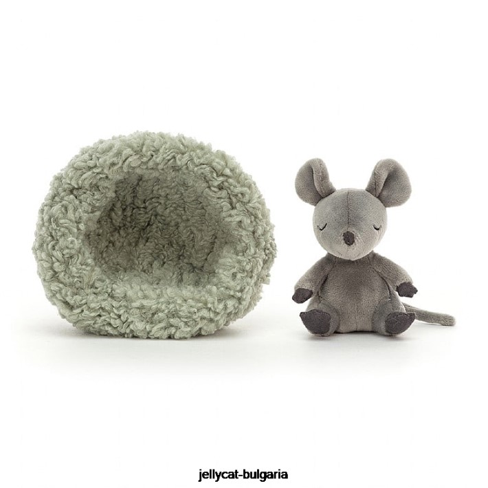 Jellycat зимно зайче бежово 127 играчка