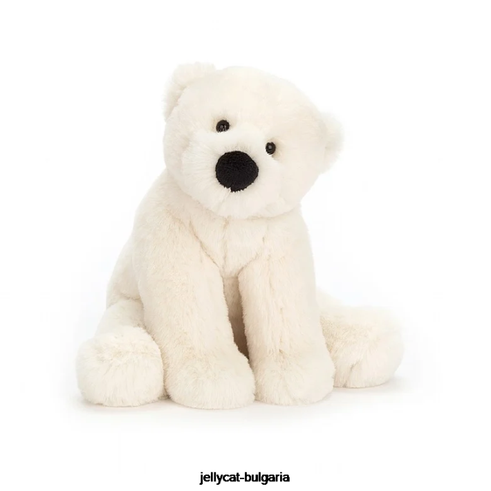Jellycat книгата за игриви полярни мечки и бяла полярна мечка Пери 554 Книга