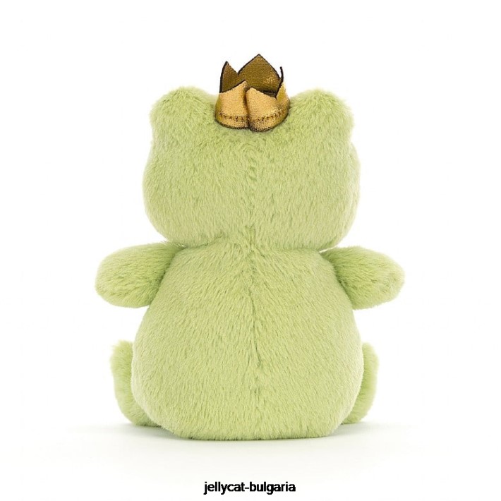 Jellycat коронясваща горбала жаба зелена 25 играчка