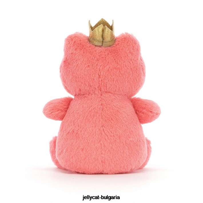 Jellycat коронясваща горбала жаба зелена 25 играчка
