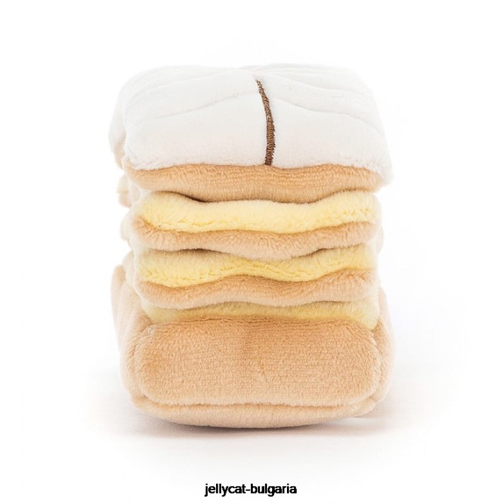 Jellycat красива сладкарница mille feuille многоцветна 110 играчка