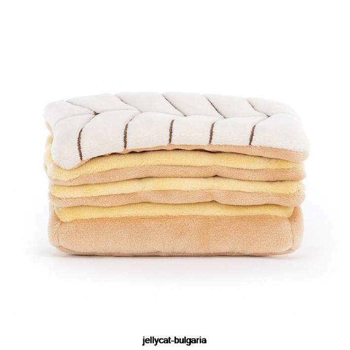 Jellycat красива сладкарница mille feuille многоцветна 110 играчка