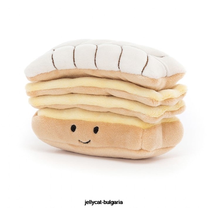 Jellycat красива сладкарница mille feuille многоцветна 110 играчка