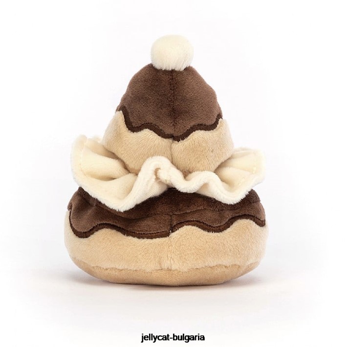 Jellycat красива сладкарница religieuse многоцветна 170 играчка