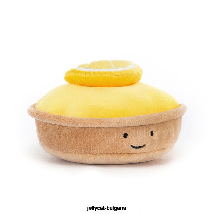Jellycat красива сладкарница тарт от цитрон многоцветен 137 играчка
