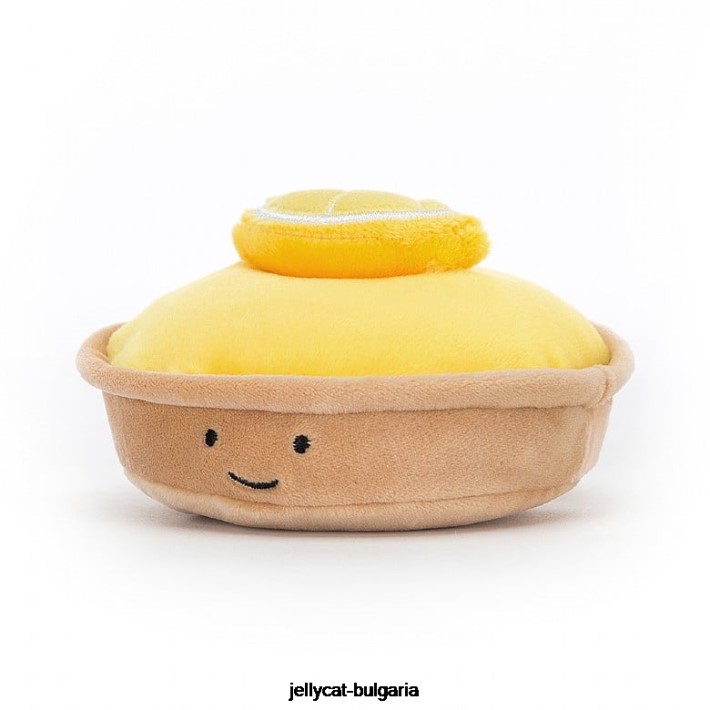 Jellycat красива сладкарница тарт от цитрон многоцветен 137 играчка