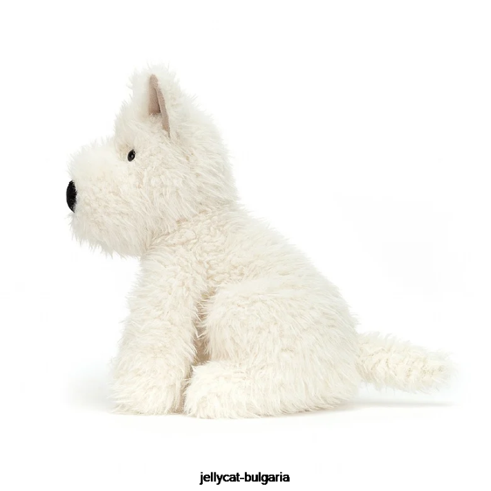 Jellycat крем за кучета munro scottie 317 играчка
