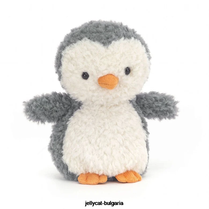 Jellycat малък пингвин сиво и бяло 20 играчка